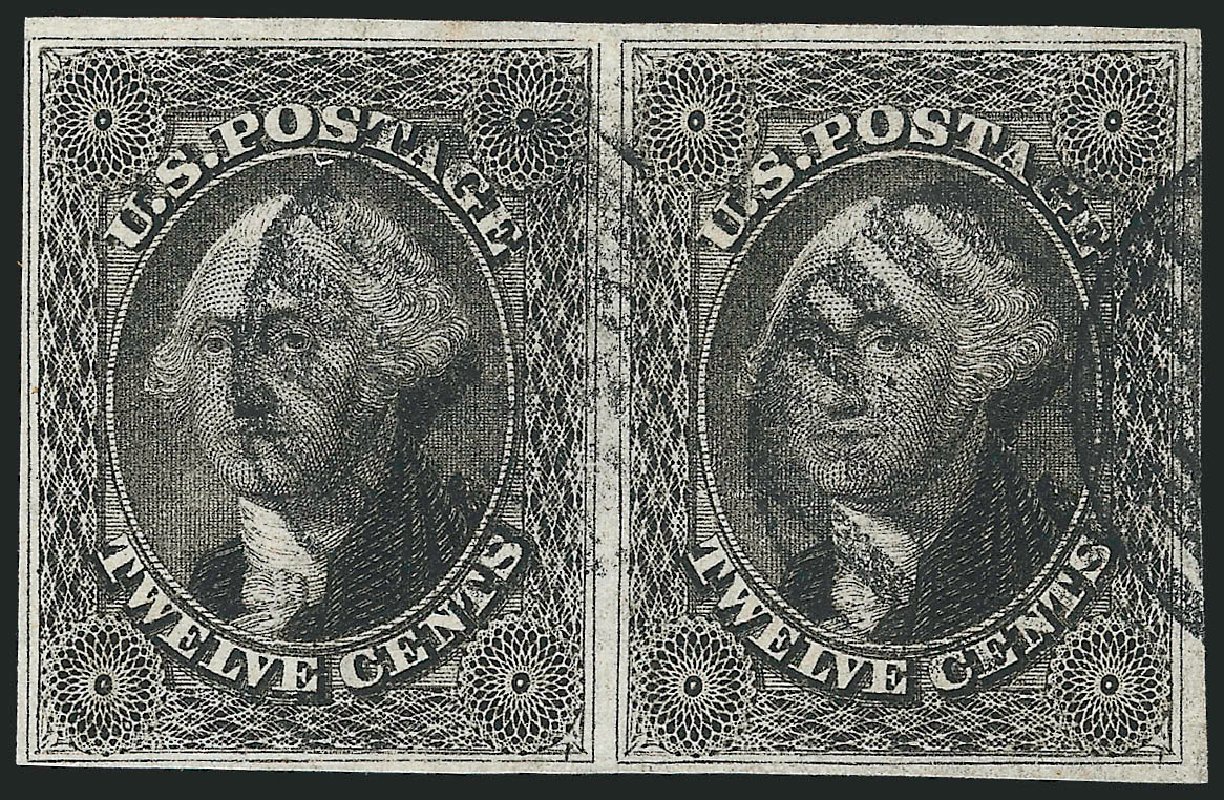 Costs of US Stamp Scott Catalogue 17 - 12c 1851 Washington. Robert Siegel Auction Galleries, Nov 2014, Sale 1084, Lot 3081