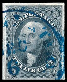 US Stamps Prices Scott Catalogue # 17 - 12c 1851 Washington. Schuyler J. Rumsey Philatelic Auctions, Apr 2015, Sale 60, Lot 1954