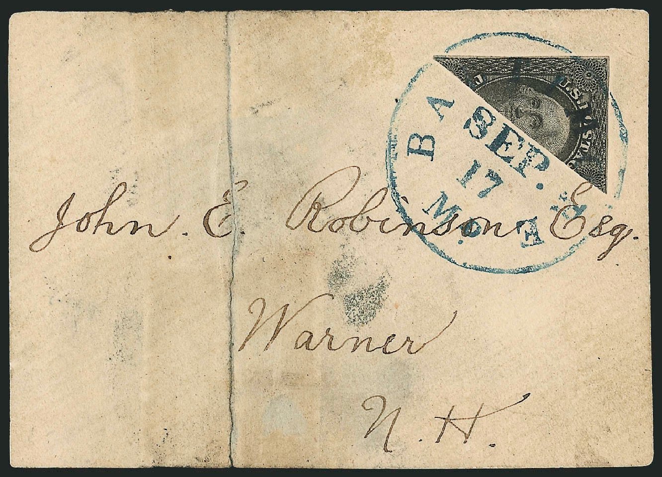 Costs of US Stamps Scott Cat. # 17: 12c 1851 Washington. Robert Siegel Auction Galleries, Dec 2010, Sale 1002, Lot 3744