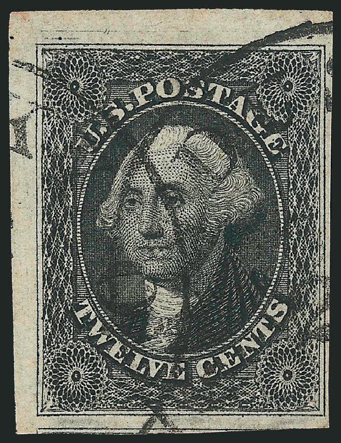 Price of US Stamps Scott Cat. 17 - 12c 1851 Washington. Robert Siegel Auction Galleries, Dec 2011, Sale 1017, Lot 114