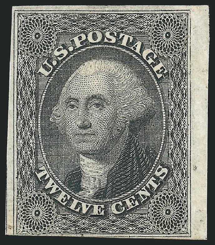 Costs of US Stamps Scott Catalog #17: 1851 12c Washington. Robert Siegel Auction Galleries, Mar 2012, Sale 1021, Lot 144