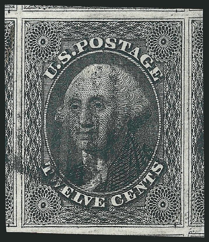 Costs of US Stamps Scott Cat. # 17 - 1851 12c Washington. Robert Siegel Auction Galleries, Oct 2012, Sale 1032, Lot 3054