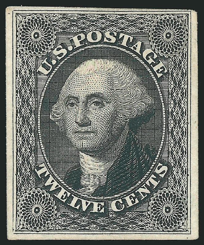 Prices of US Stamps Scott Catalog # 17: 12c 1851 Washington. Robert Siegel Auction Galleries, Dec 2014, Sale 1090, Lot 1144
