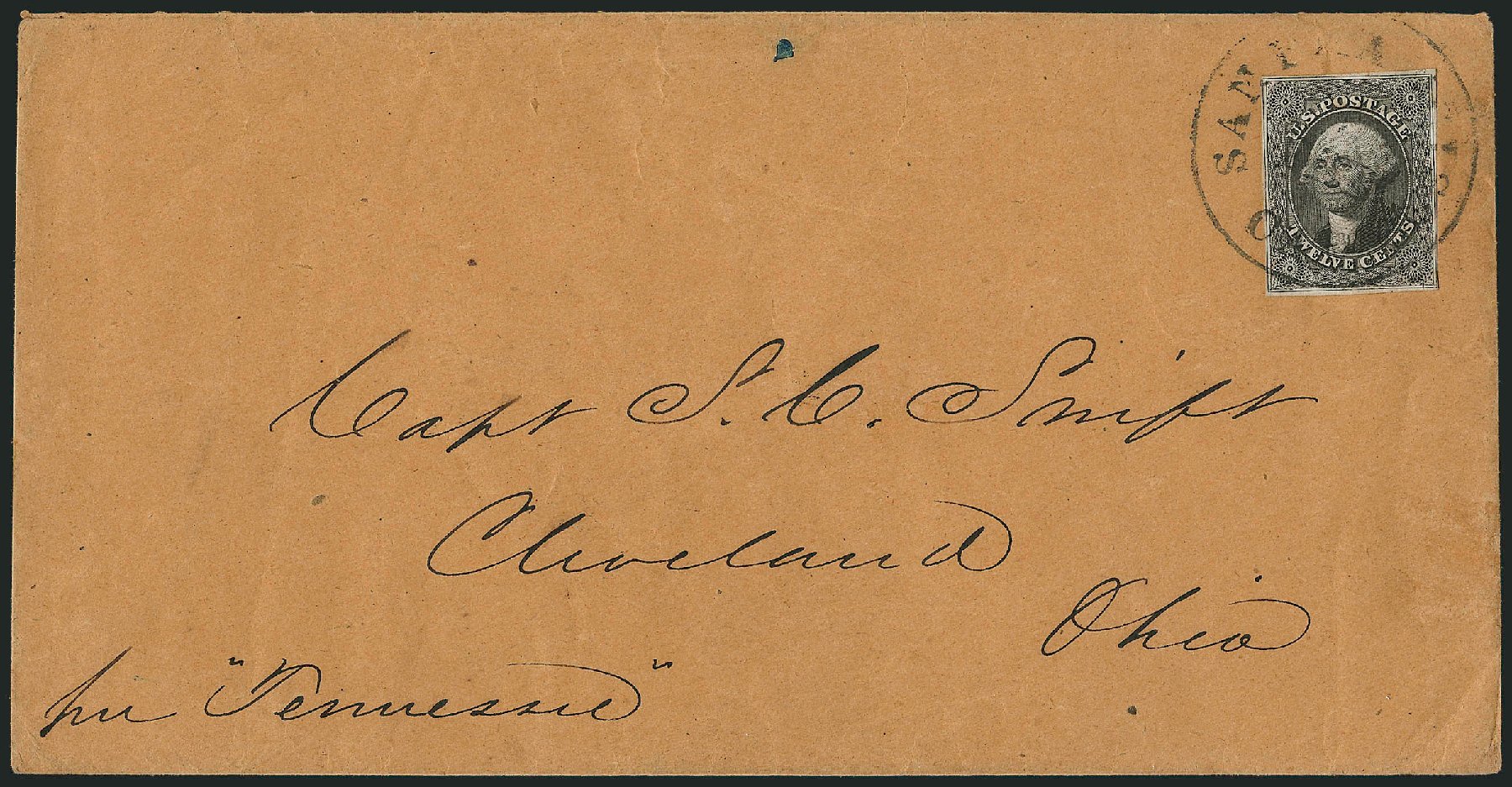 Cost of US Stamps Scott Catalog #17: 1851 12c Washington. Robert Siegel Auction Galleries, Sep 2010, Sale 993, Lot 304