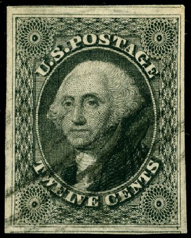 Price of US Stamp Scott #17: 12c 1851 Washington. Matthew Bennett International, Jun 2008, Sale 328, Lot 495