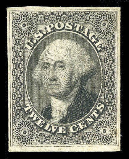 US Stamps Prices Scott Catalogue 17: 12c 1851 Washington. Matthew Bennett International, Sep 2012, Sale 346, Lot 685