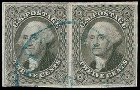 Cost of US Stamps Scott Catalogue # 17 - 12c 1851 Washington. H.R. Harmer, Nov 2013, Sale 3004, Lot 1035