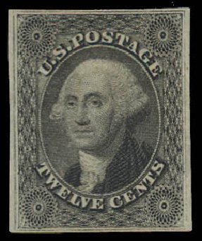 Cost of US Stamp Scott 17 - 12c 1851 Washington. Daniel Kelleher Auctions, Aug 2012, Sale 631, Lot 685