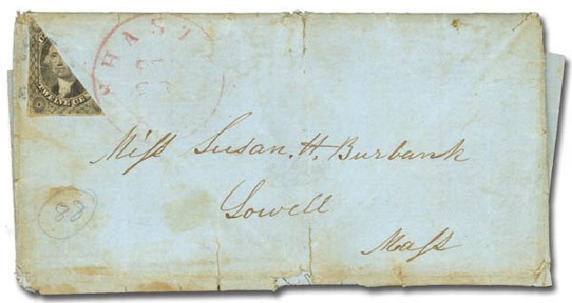 US Stamps Prices Scott Catalog 17: 12c 1851 Washington. Daniel Kelleher Auctions, Sep 2013, Sale 639, Lot 3135