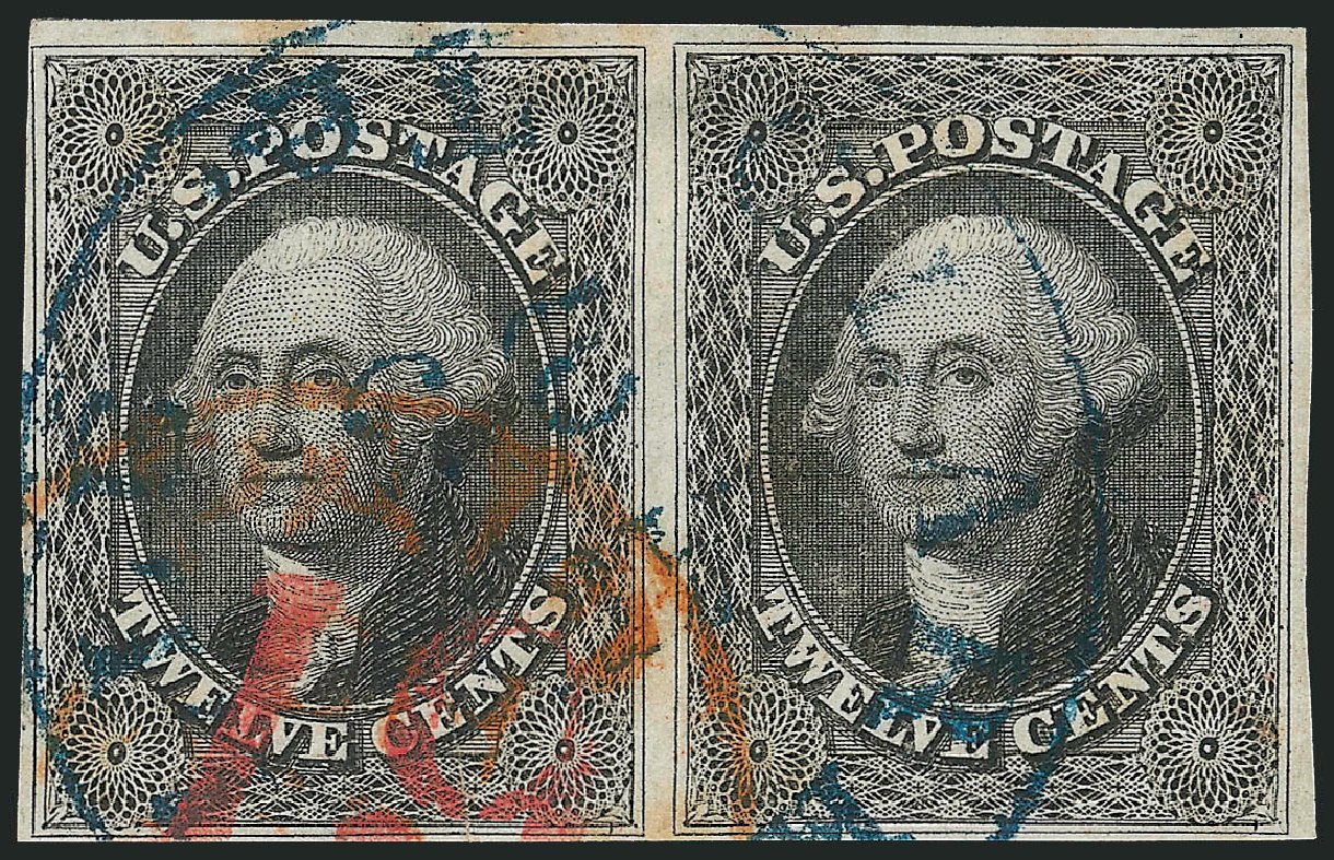 Cost of US Stamp Scott #17 - 12c 1851 Washington. Robert Siegel Auction Galleries, Dec 2014, Sale 1090, Lot 1145
