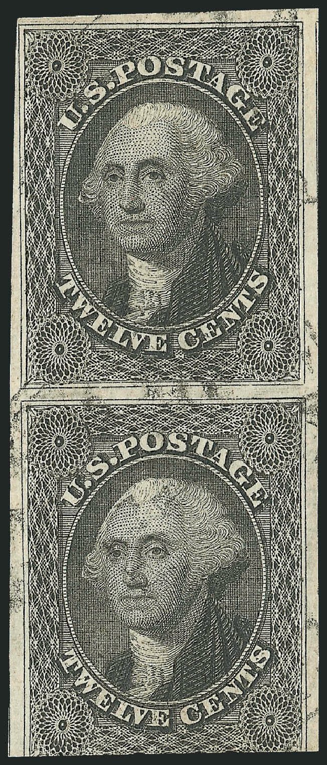US Stamp Price Scott # 17: 1851 12c Washington. Robert Siegel Auction Galleries, Oct 2008, Sale 963, Lot 285