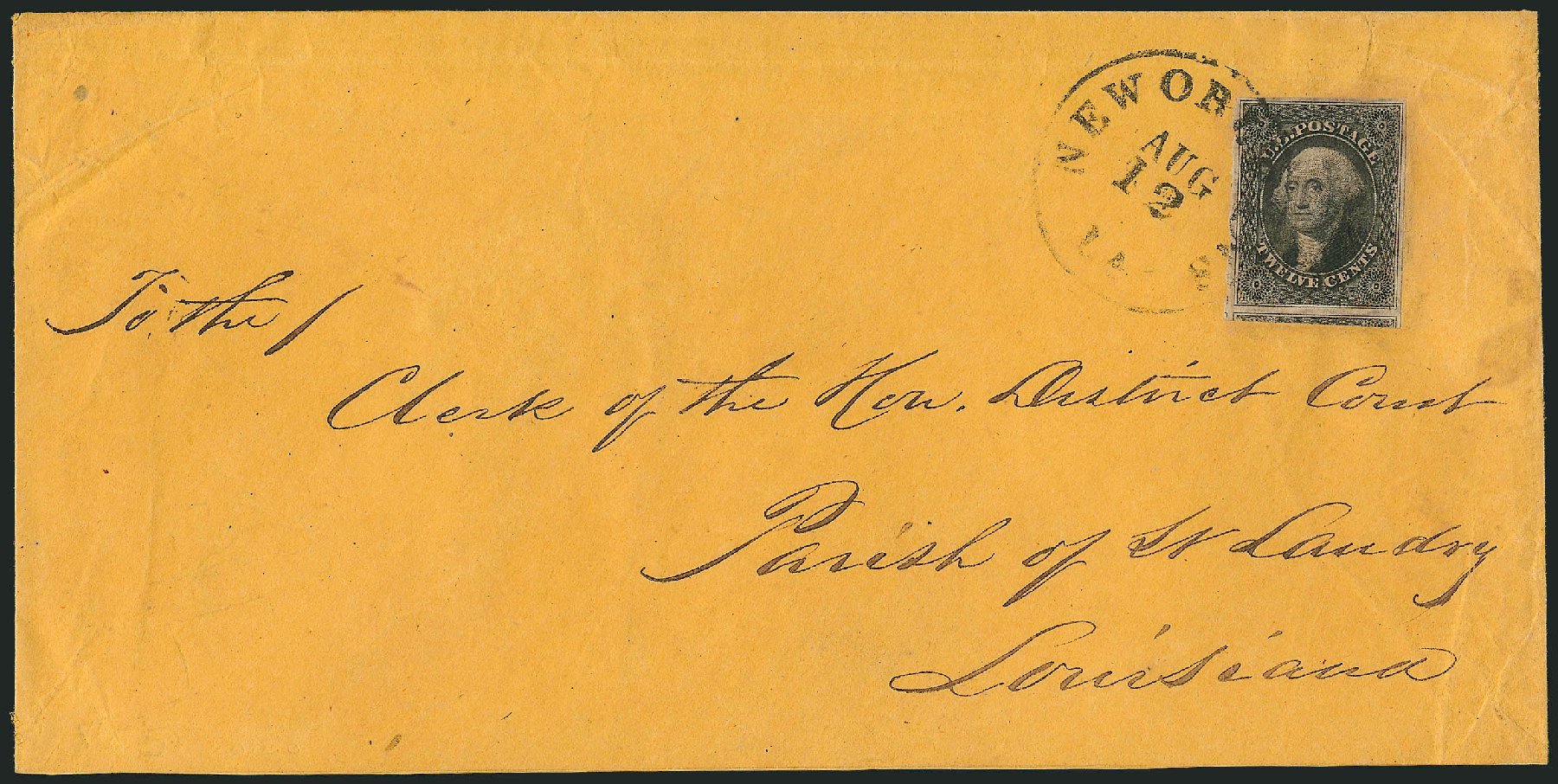 Value of US Stamp Scott Catalogue 17 - 1851 12c Washington. Robert Siegel Auction Galleries, Sep 2010, Sale 993, Lot 305
