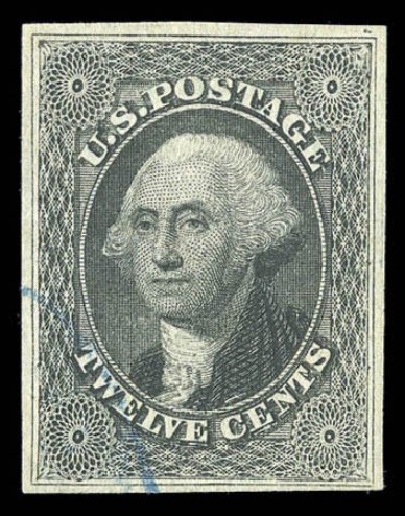 Cost of US Stamps Scott #17: 12c 1851 Washington. Matthew Bennett International, Sep 2010, Sale 331, Lot 352