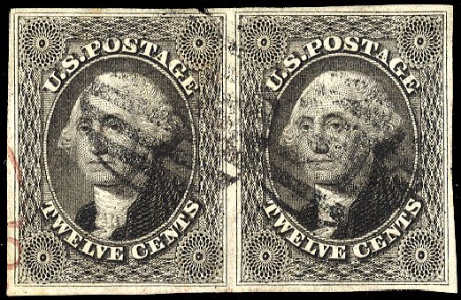 Costs of US Stamps Scott # 17: 12c 1851 Washington. Cherrystone Auctions, Nov 2009, Sale 200911, Lot 3022