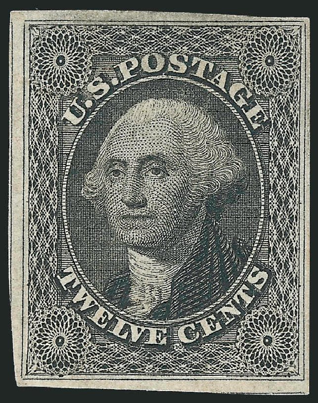 Price of US Stamps Scott Cat. # 17 - 12c 1851 Washington. Robert Siegel Auction Galleries, Mar 2013, Sale 1040, Lot 1212