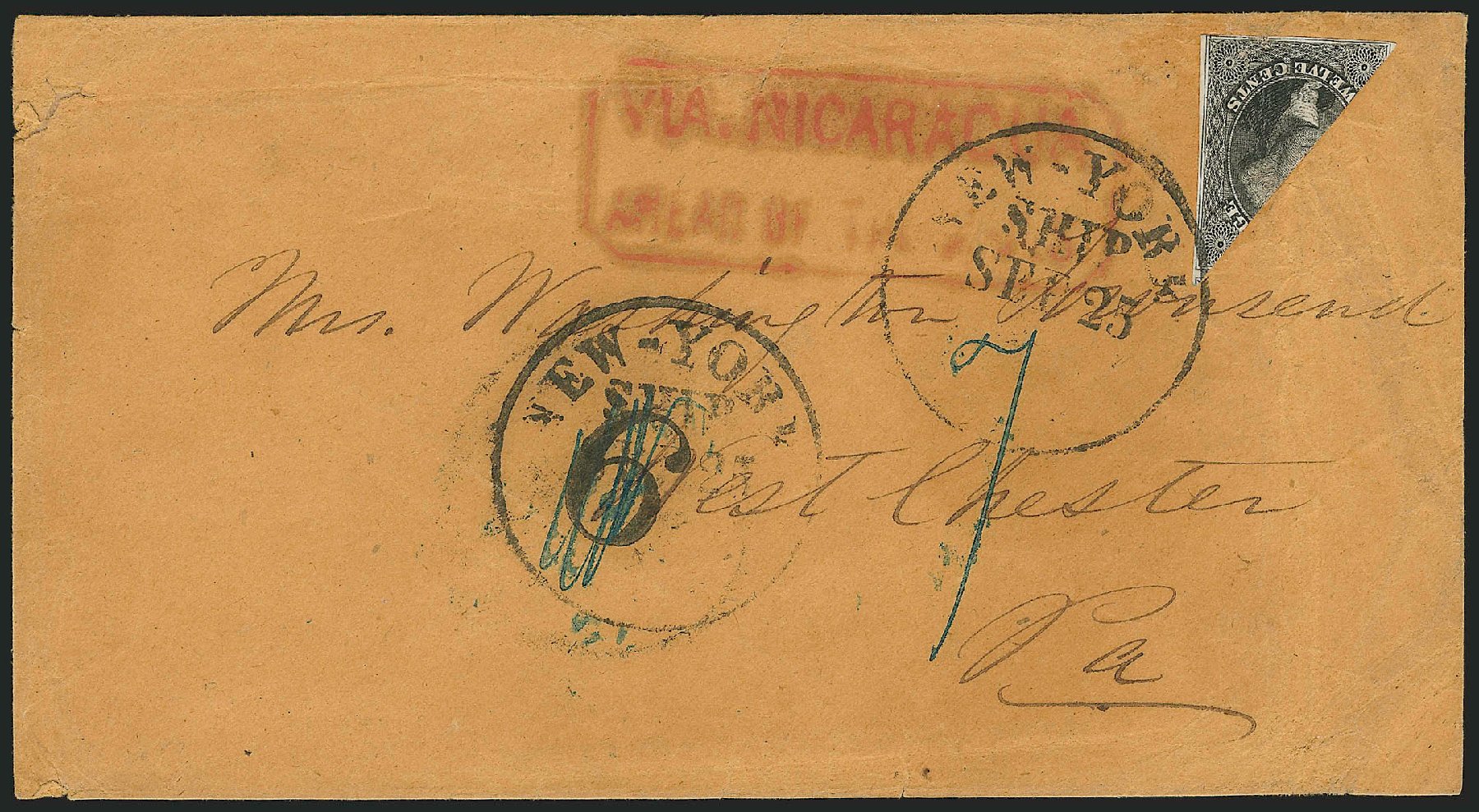 US Stamps Price Scott Catalog 17: 12c 1851 Washington. Robert Siegel Auction Galleries, Jun 2010, Sale 989, Lot 62