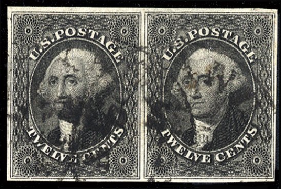 Value of US Stamp Scott #17 - 12c 1851 Washington. Cherrystone Auctions, Feb 2011, Sale 201102, Lot 13