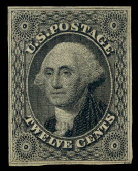 Price of US Stamps Scott Catalogue #17 - 12c 1851 Washington. Daniel Kelleher Auctions, Sep 2014, Sale 655, Lot 163