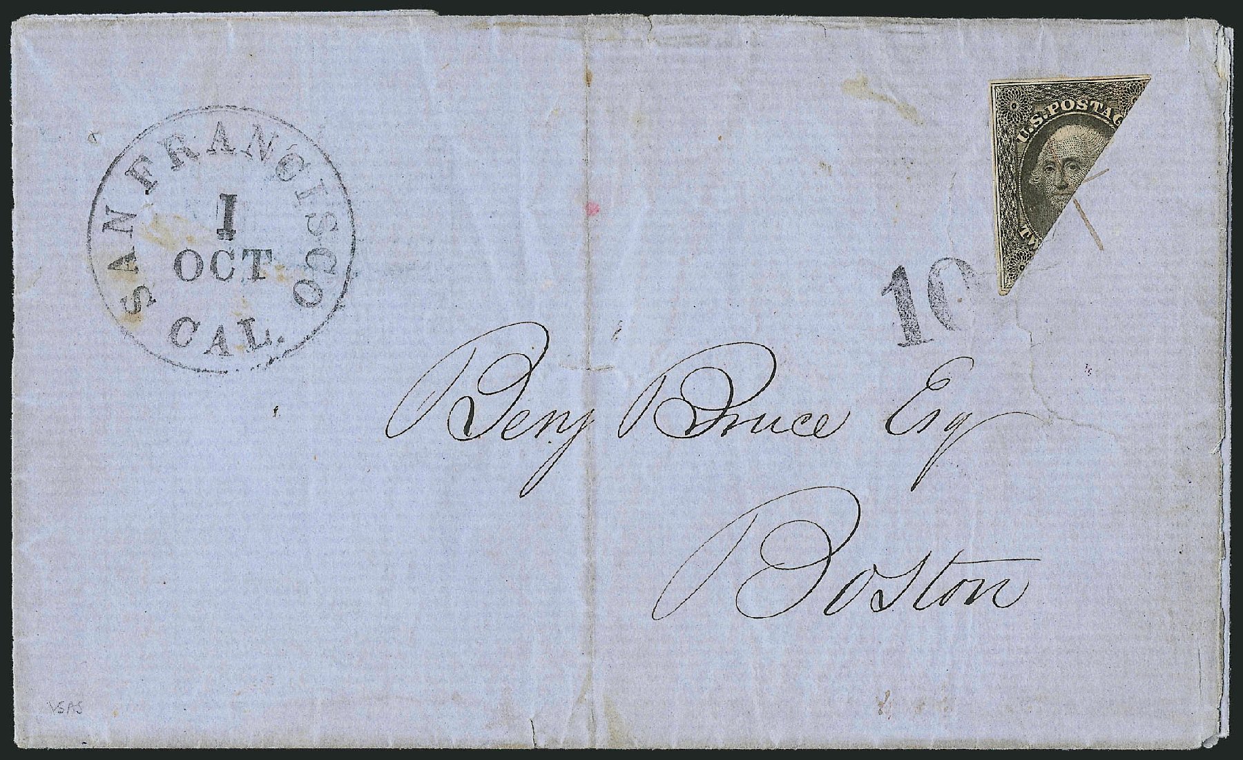 Price of US Stamp Scott Cat. # 17 - 12c 1851 Washington. Robert Siegel Auction Galleries, Dec 2010, Sale 1002, Lot 3743