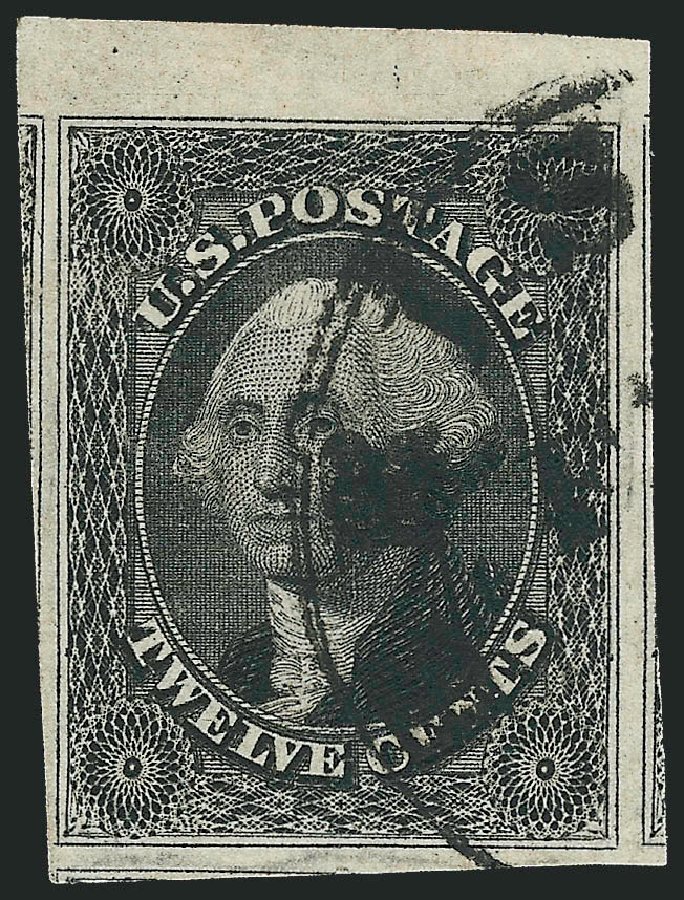 Price of US Stamp Scott Catalog #17: 12c 1851 Washington. Robert Siegel Auction Galleries, Dec 2011, Sale 1017, Lot 113
