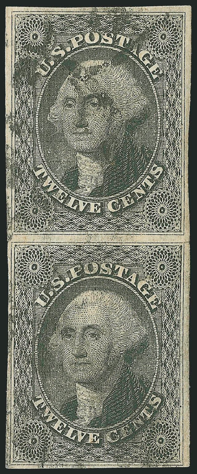 Prices of US Stamps Scott Catalogue 17 - 12c 1851 Washington. Robert Siegel Auction Galleries, Oct 2010, Sale 997, Lot 5213