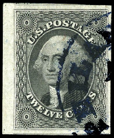 US Stamp Price Scott Cat. 17 - 1851 12c Washington. Matthew Bennett International, Sep 2011, Sale 338, Lot 1696