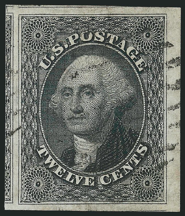 Cost of US Stamps Scott Catalogue #17 - 12c 1851 Washington. Robert Siegel Auction Galleries, Oct 2011, Sale 1014, Lot 1076
