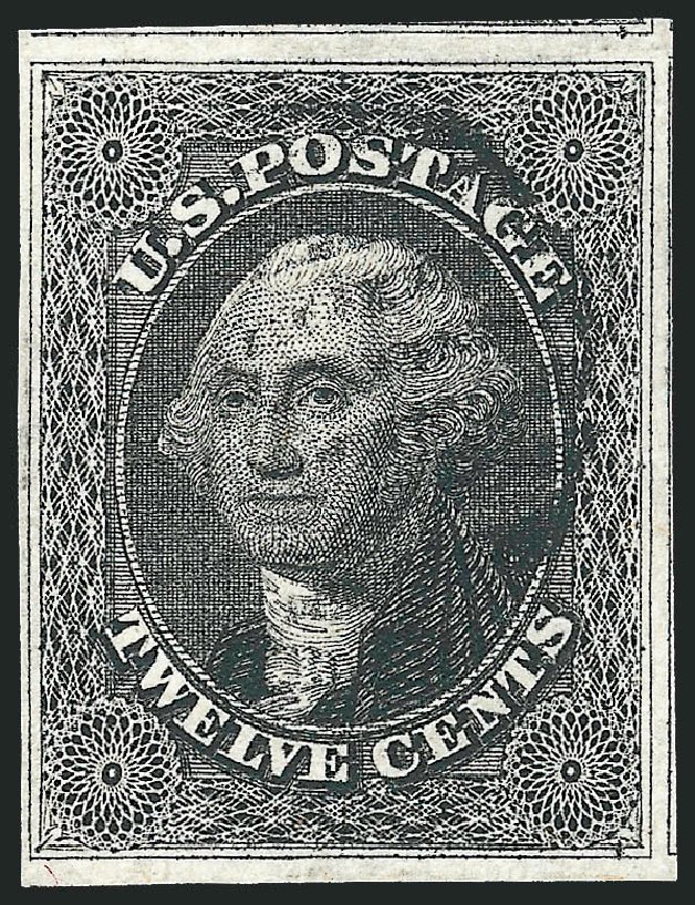 US Stamp Price Scott Catalog 17 - 12c 1851 Washington. Robert Siegel Auction Galleries, Sep 2010, Sale 993, Lot 266