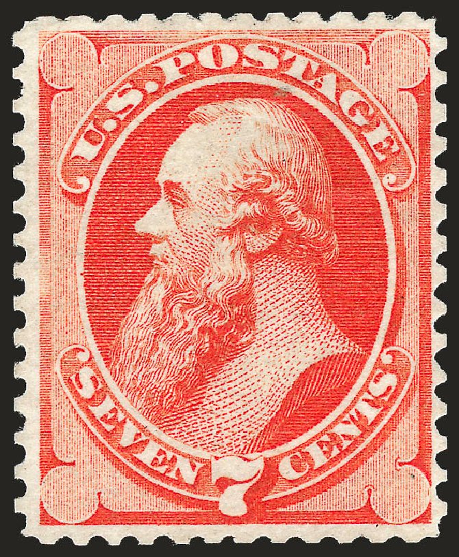 Costs of US Stamps Scott Catalogue #171: 7c 1875 Stanton Special Printing. Robert Siegel Auction Galleries, Oct 2008, Sale 963, Lot 784