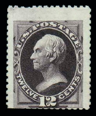 US Stamp Value Scott Catalog #173 - 1875 12c Clay Special Printing. Matthew Bennett International, Jun 2007, Sale 319, Lot 1198