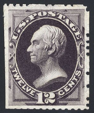 US Stamp Price Scott Catalogue # 173: 12c 1875 Clay Special Printing. Cherrystone Auctions, May 2008, Sale 200805, Lot 179