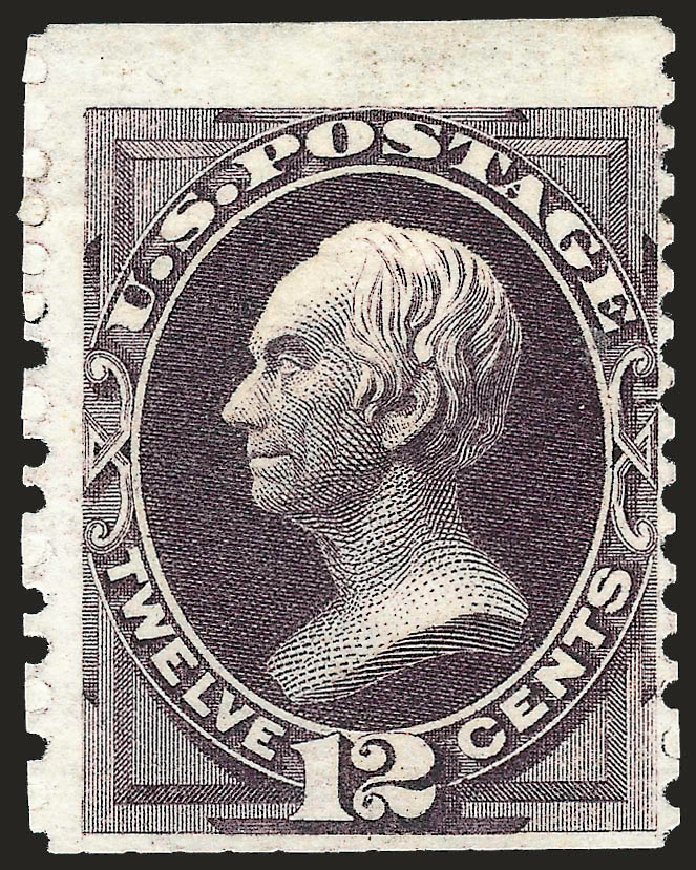 US Stamps Values Scott Cat. # 173: 12c 1875 Clay Special Printing. Robert Siegel Auction Galleries, Oct 2008, Sale 963, Lot 786