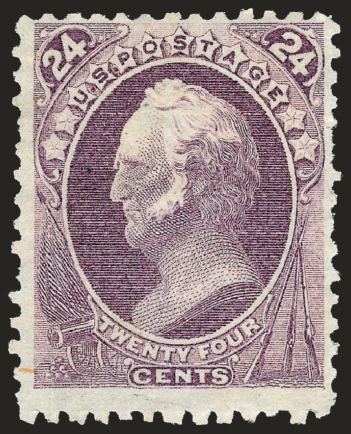 Costs of US Stamp Scott Catalogue # 175 - 1875 24c Winfield Scott Special Printing. Robert Siegel Auction Galleries, Oct 2008, Sale 963, Lot 788