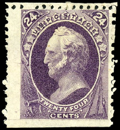 Cost of US Stamps Scott Catalogue #175: 24c 1875 Winfield Scott Special Printing. Matthew Bennett International, Dec 2008, Sale 330, Lot 1665