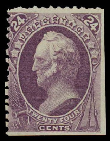 Prices of US Stamps Scott #175: 24c 1875 Winfield Scott Special Printing. Daniel Kelleher Auctions, Oct 2011, Sale 626, Lot 173