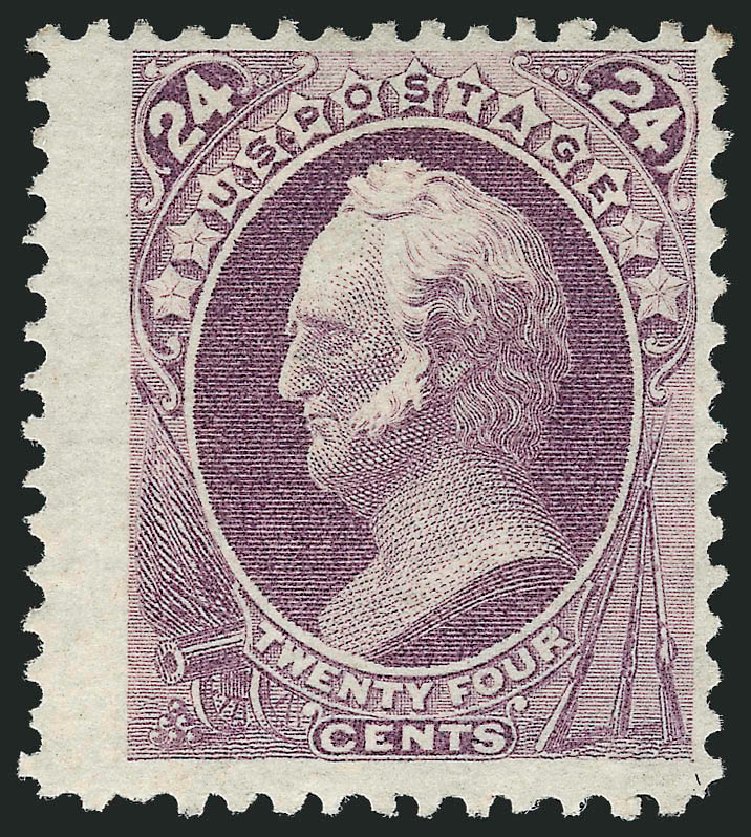 Values of US Stamps Scott #175: 24c 1875 Winfield Scott Special Printing. Robert Siegel Auction Galleries, Apr 2010, Sale 984, Lot 493