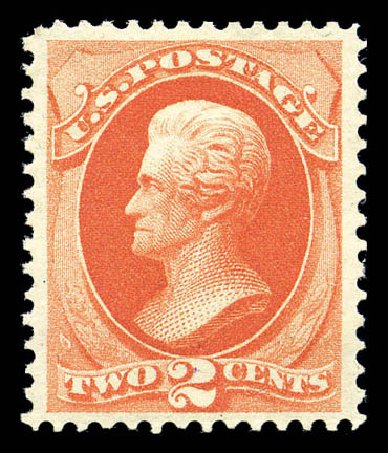 Cost of US Stamp Scott Cat. 178: 2c 1875 Jackson Continental. Matthew Bennett International, Sep 2010, Sale 332, Lot 2027