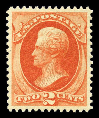 US Stamp Price Scott Catalogue # 178: 2c 1875 Jackson Continental. Matthew Bennett International, Sep 2010, Sale 331, Lot 529