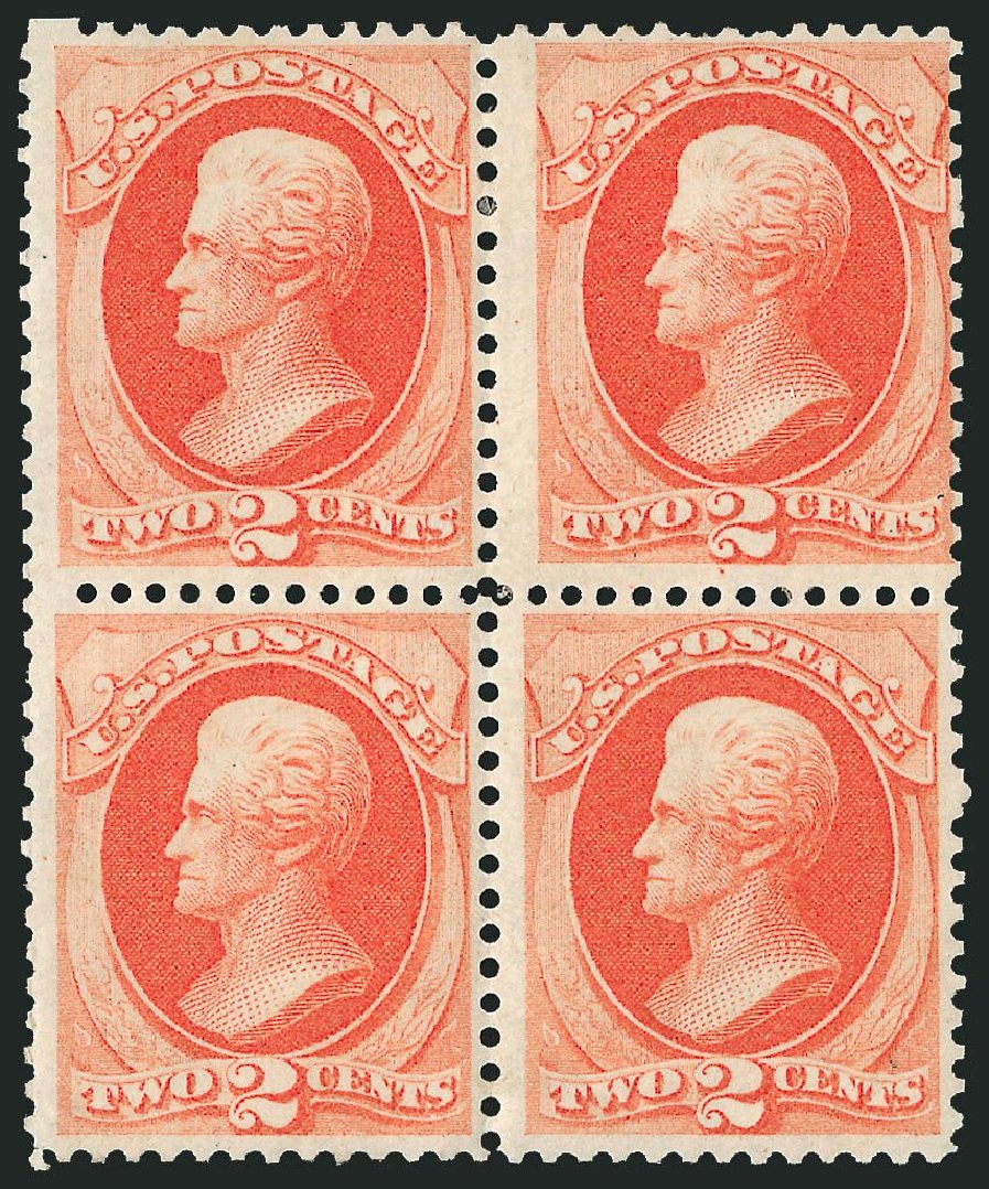 Values of US Stamp Scott Catalog 178 - 2c 1875 Jackson Continental. Robert Siegel Auction Galleries, Mar 2014, Sale 1067, Lot 1169