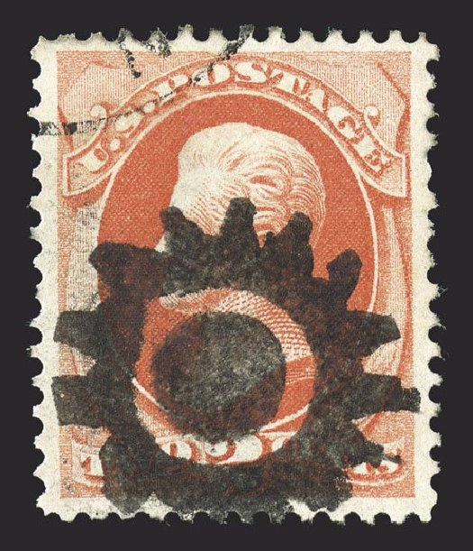 US Stamps Value Scott Catalogue # 178 - 1875 2c Jackson Continental. Spink Shreves Galleries, Nov 2012, Sale 141, Lot 89