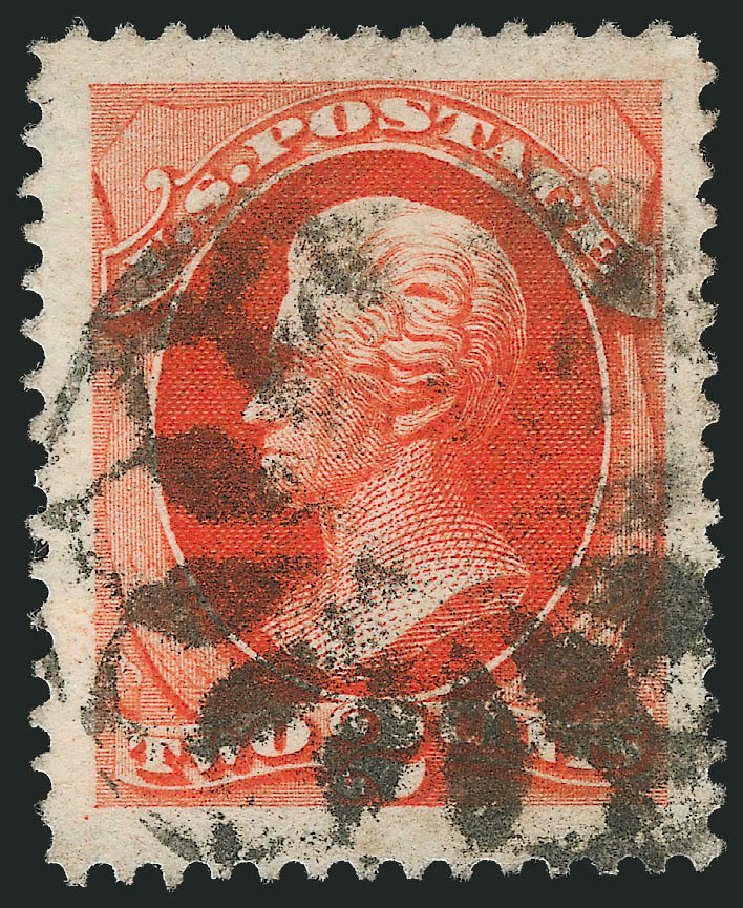 US Stamp Prices Scott Cat. 178 - 2c 1875 Jackson Continental. Robert Siegel Auction Galleries, Jun 2011, Sale 1011, Lot 550
