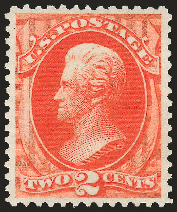 Prices of US Stamp Scott Cat. #178 - 1875 2c Jackson Continental. Robert Siegel Auction Galleries, Dec 2008, Sale 967, Lot 4294