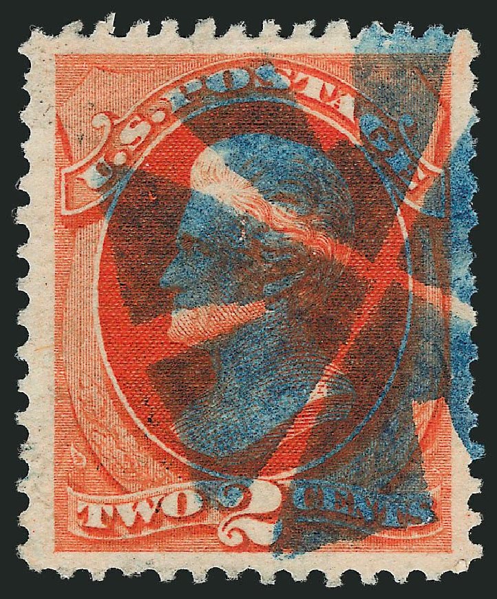 US Stamp Values Scott 178 - 2c 1875 Jackson Continental. Robert Siegel Auction Galleries, Sep 2014, Sale 1078, Lot 313