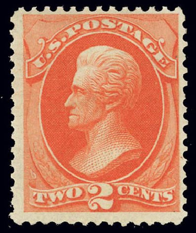 Price of US Stamps Scott Catalog # 178: 1875 2c Jackson Continental. Daniel Kelleher Auctions, Feb 2013, Sale 634, Lot 136