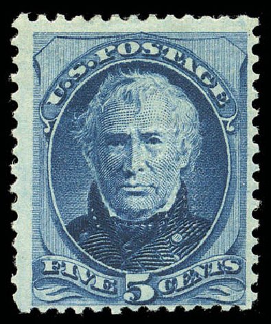 Values of US Stamps Scott Catalog # 179 - 1875 5c Taylor Continental. Matthew Bennett International, Sep 2010, Sale 331, Lot 532