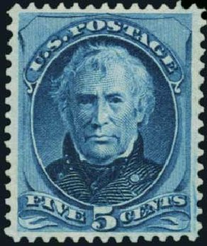 Price of US Stamp Scott Catalog #179: 1875 5c Taylor Continental. Harmer-Schau Auction Galleries, Oct 2011, Sale 91, Lot 212