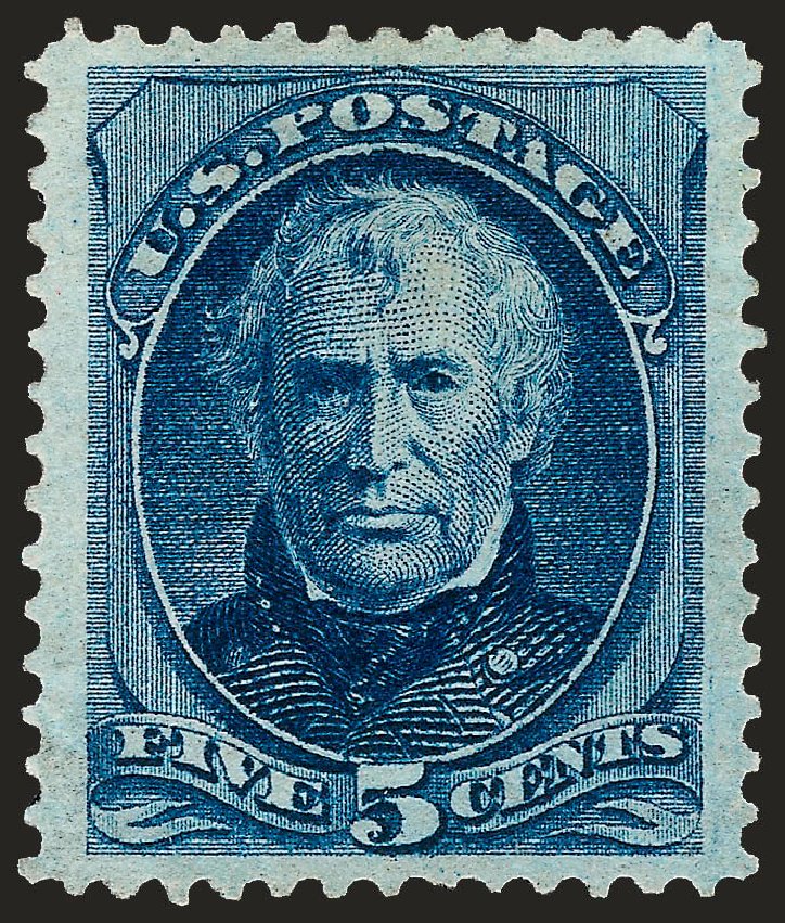 US Stamps Values Scott Catalogue # 179 - 1875 5c Taylor Continental. Robert Siegel Auction Galleries, Sep 2008, Sale 962, Lot 2452