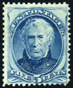 US Stamp Price Scott 179 - 1875 5c Taylor Continental. Harmer-Schau Auction Galleries, Jul 2010, Sale 86, Lot 403