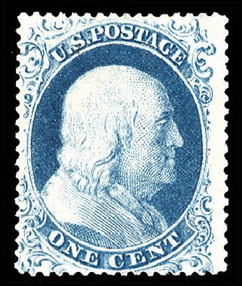 Cost of US Stamps Scott #18 - 1c 1861 Franklin. Cherrystone Auctions, Jan 2010, Sale 201001, Lot 37