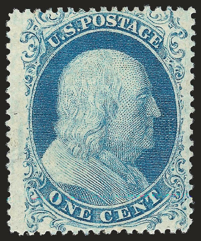 Price of US Stamps Scott Catalog # 18 - 1c 1861 Franklin. Robert Siegel Auction Galleries, Sep 2009, Sale 976, Lot 1197